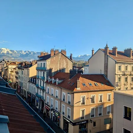 Hyper Centre Au Calme, Confort & Equipe Appartement Grenoble
